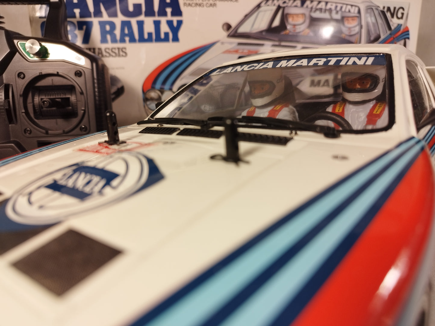 Tamiya 1/10 RC Lancia 037 Rally TT02S Chassis 58654 and Absima 2.4ghz Radio Kit