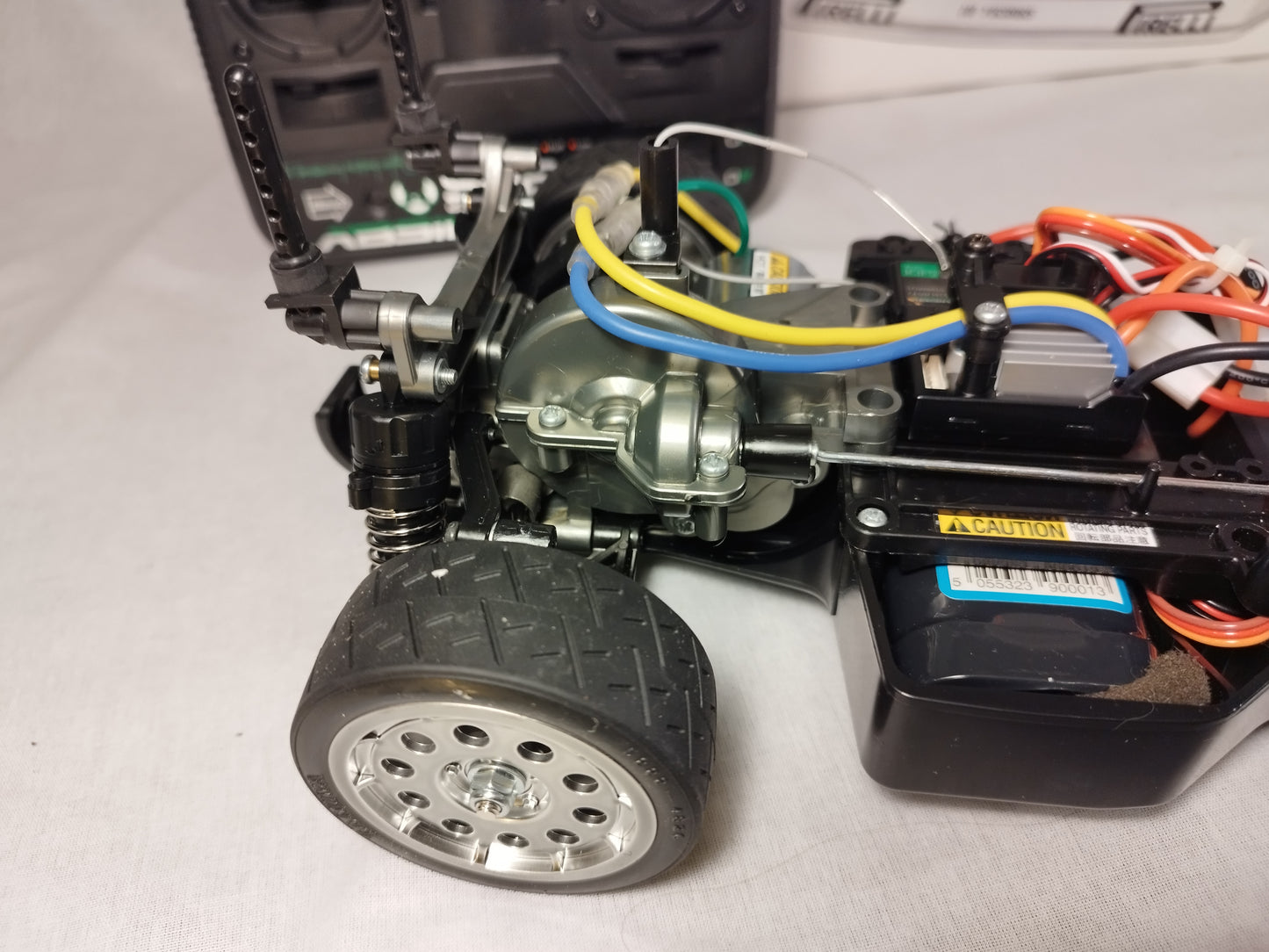 Tamiya 1/10 RC Lancia 037 Rally TT02S Chassis 58654 and Absima 2.4ghz Radio Kit