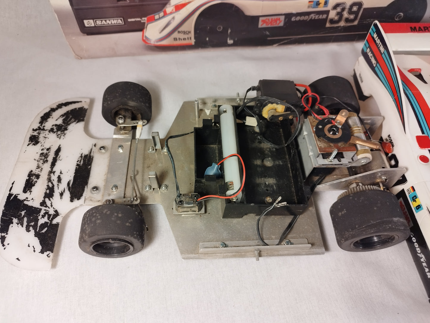 Sanwa 1/10 RC Porsche 936 LeMans Pro-10 Pan Car Very Rare