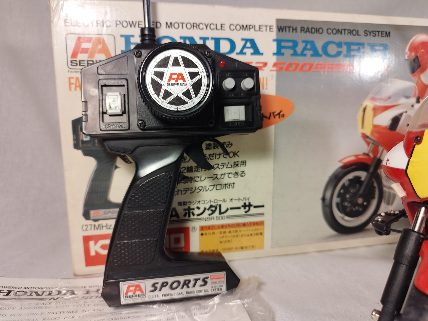 Kyosho 1/7 RC Honda NSR500 Racing Motorbike FA Series Ready to Run!