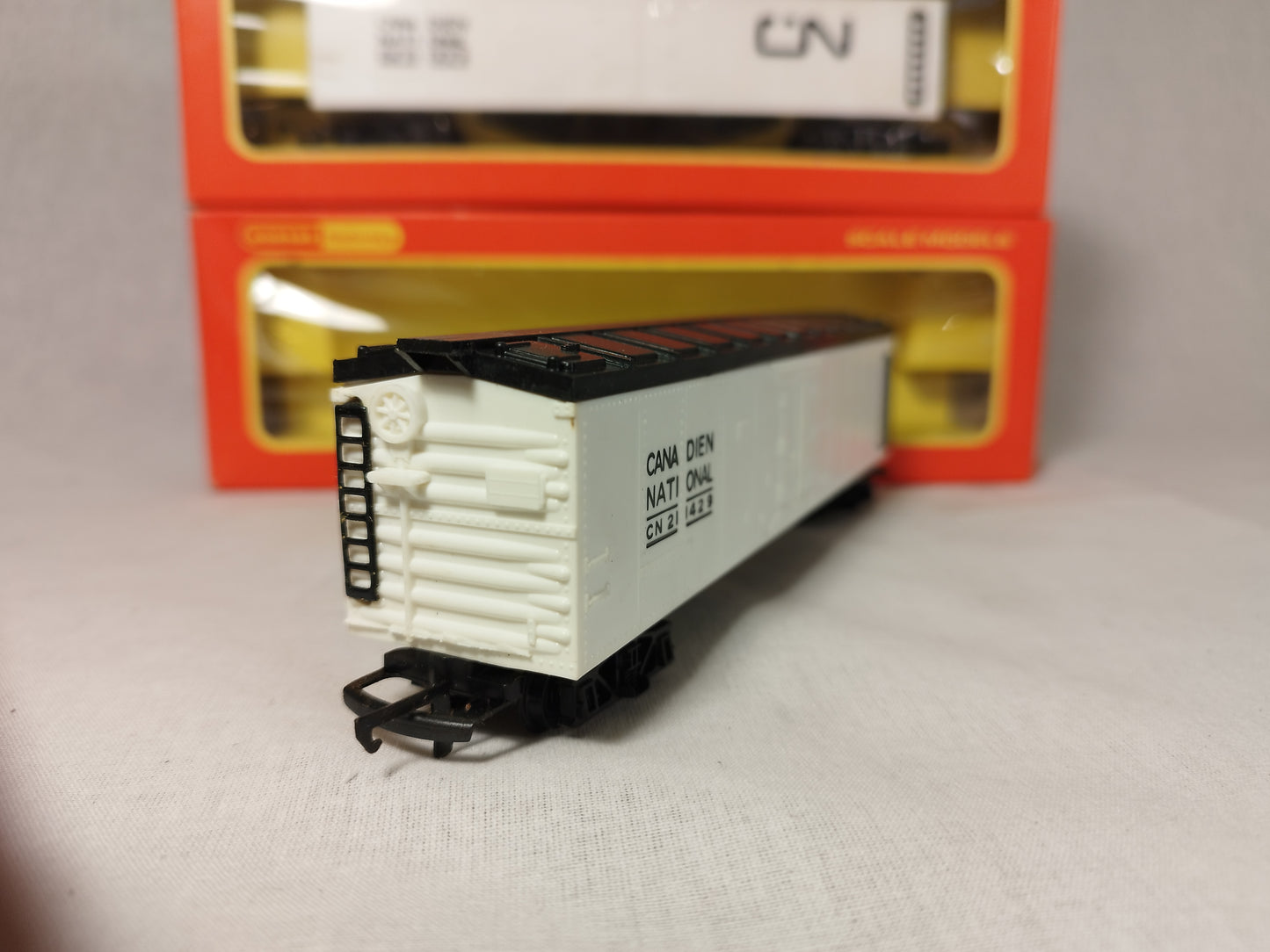 Hornby OO Gauge Canadian CN Rail Refrigerator Car Wagon Frigorifique R1291 Import Rare
