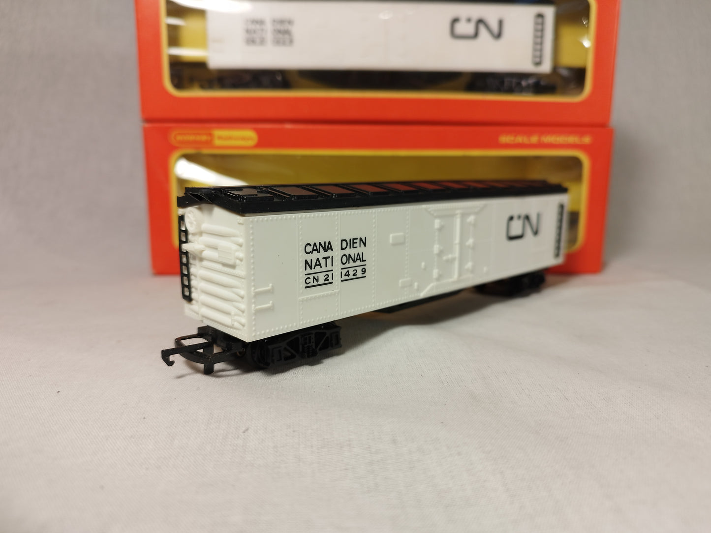 Hornby OO Gauge Canadian CN Rail Refrigerator Car Wagon Frigorifique R1291 Import Rare