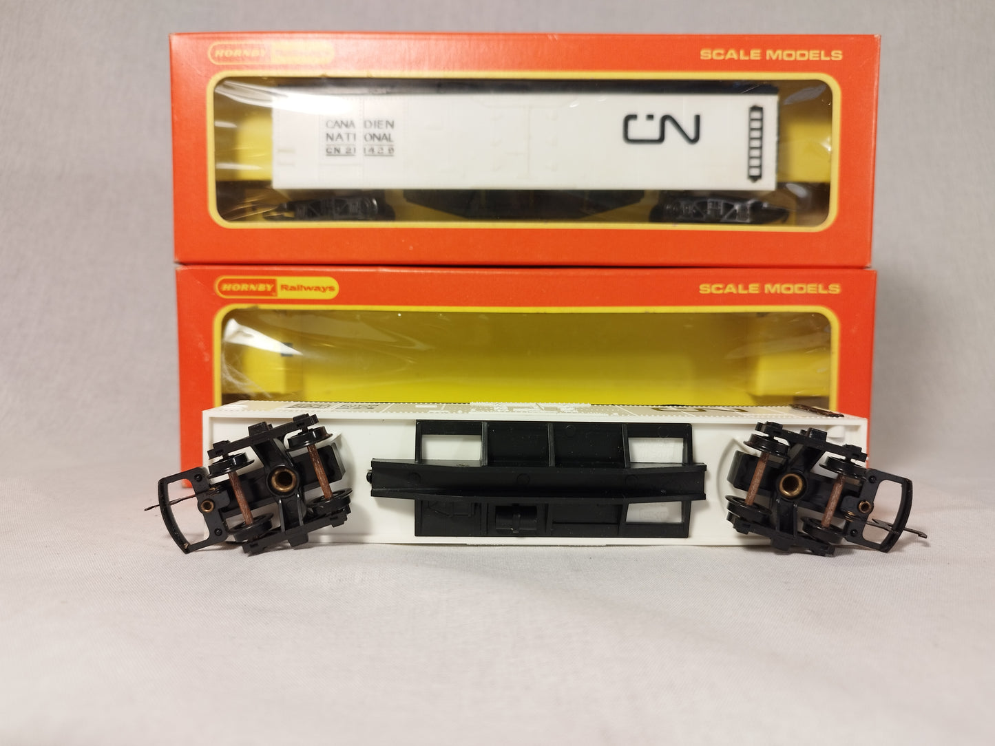 Hornby OO Gauge Canadian CN Rail Refrigerator Car Wagon Frigorifique R1291 Import Rare