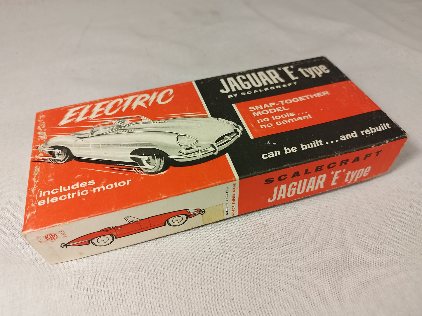Scalecraft Electric Jaguar E Type Model Kit