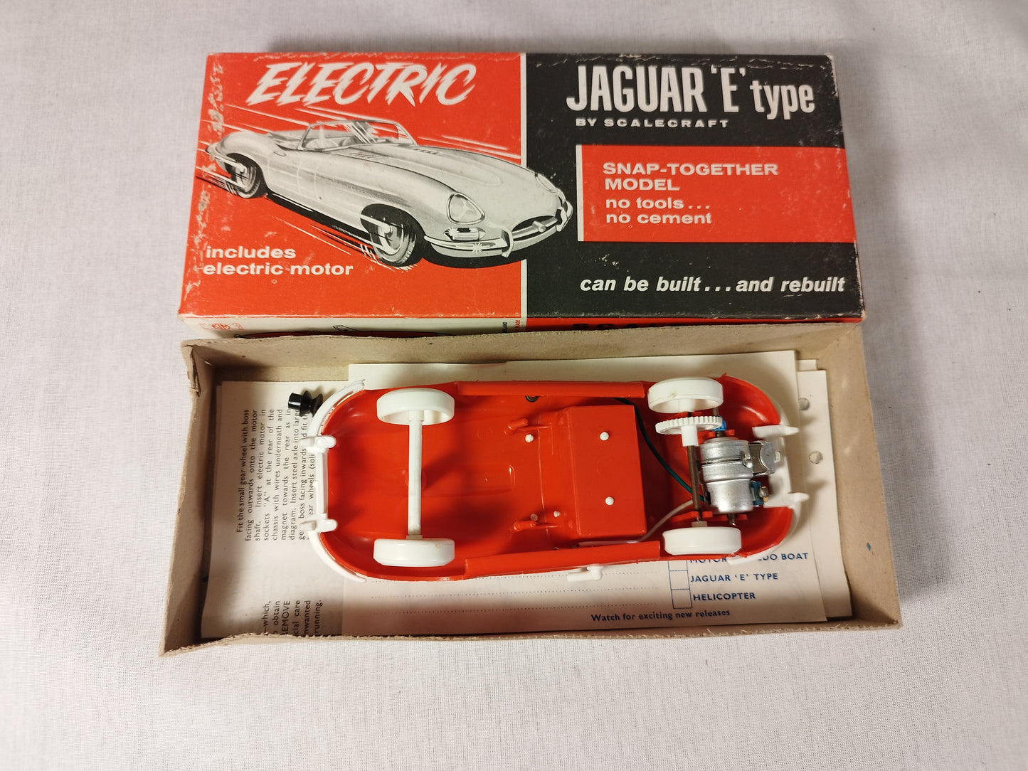 Scalecraft Electric Jaguar E Type Model Kit