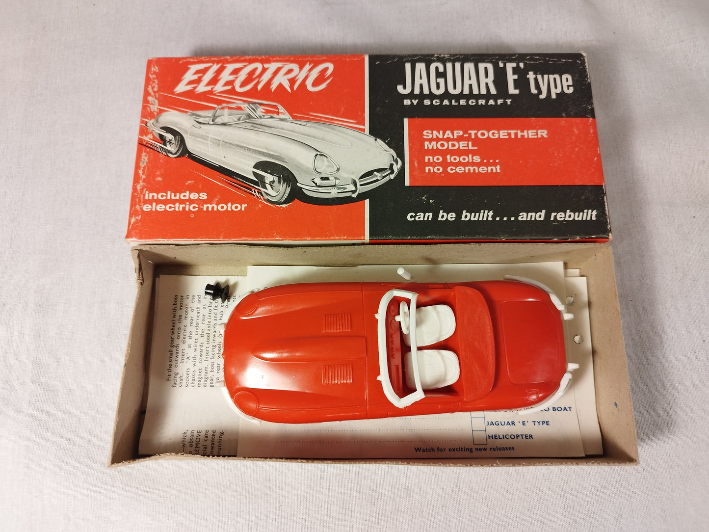 Scalecraft Electric Jaguar E Type Model Kit