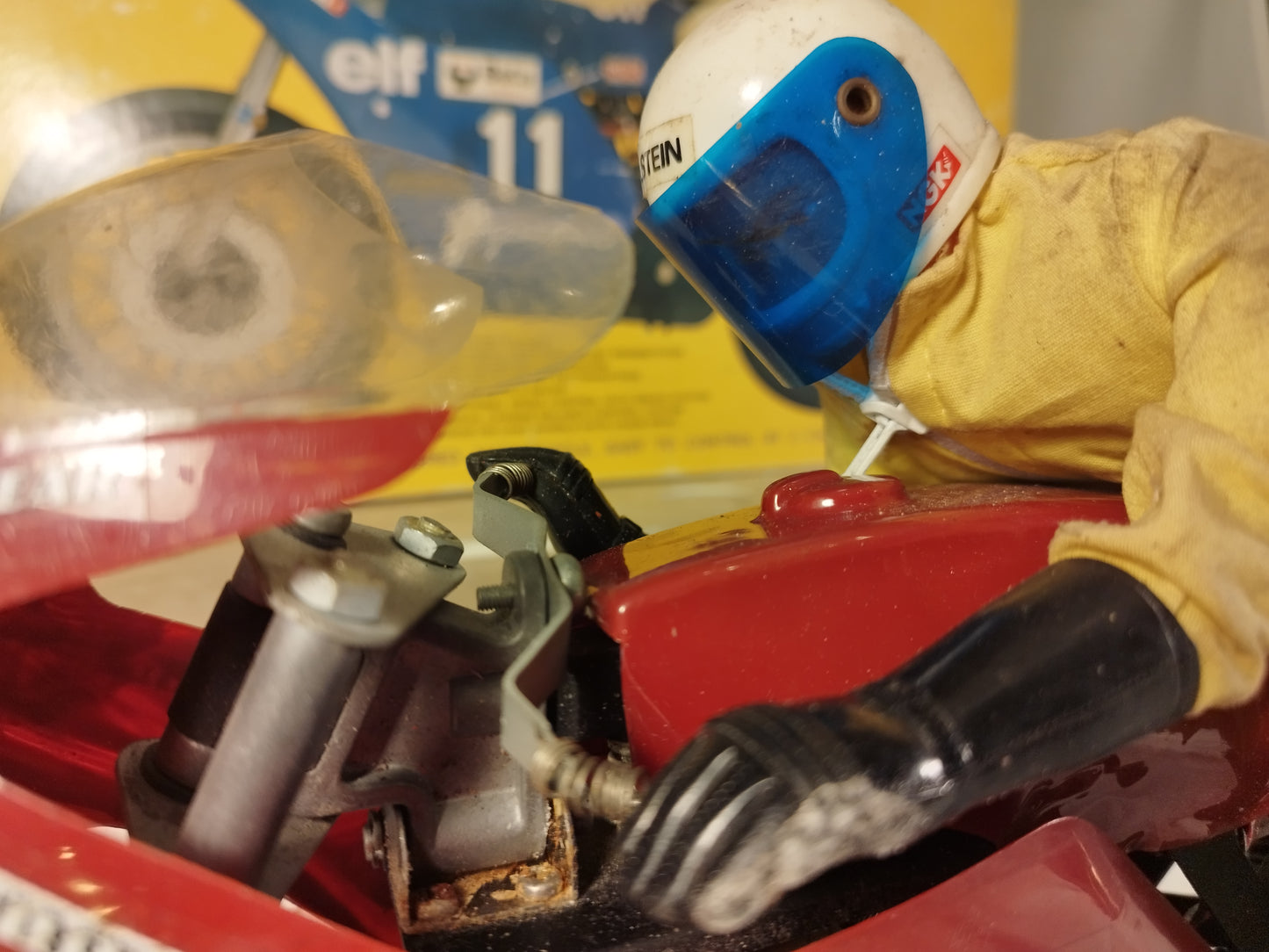 Graupner Kyosho Eleck Rider RC Motorbike 1970's Rare!