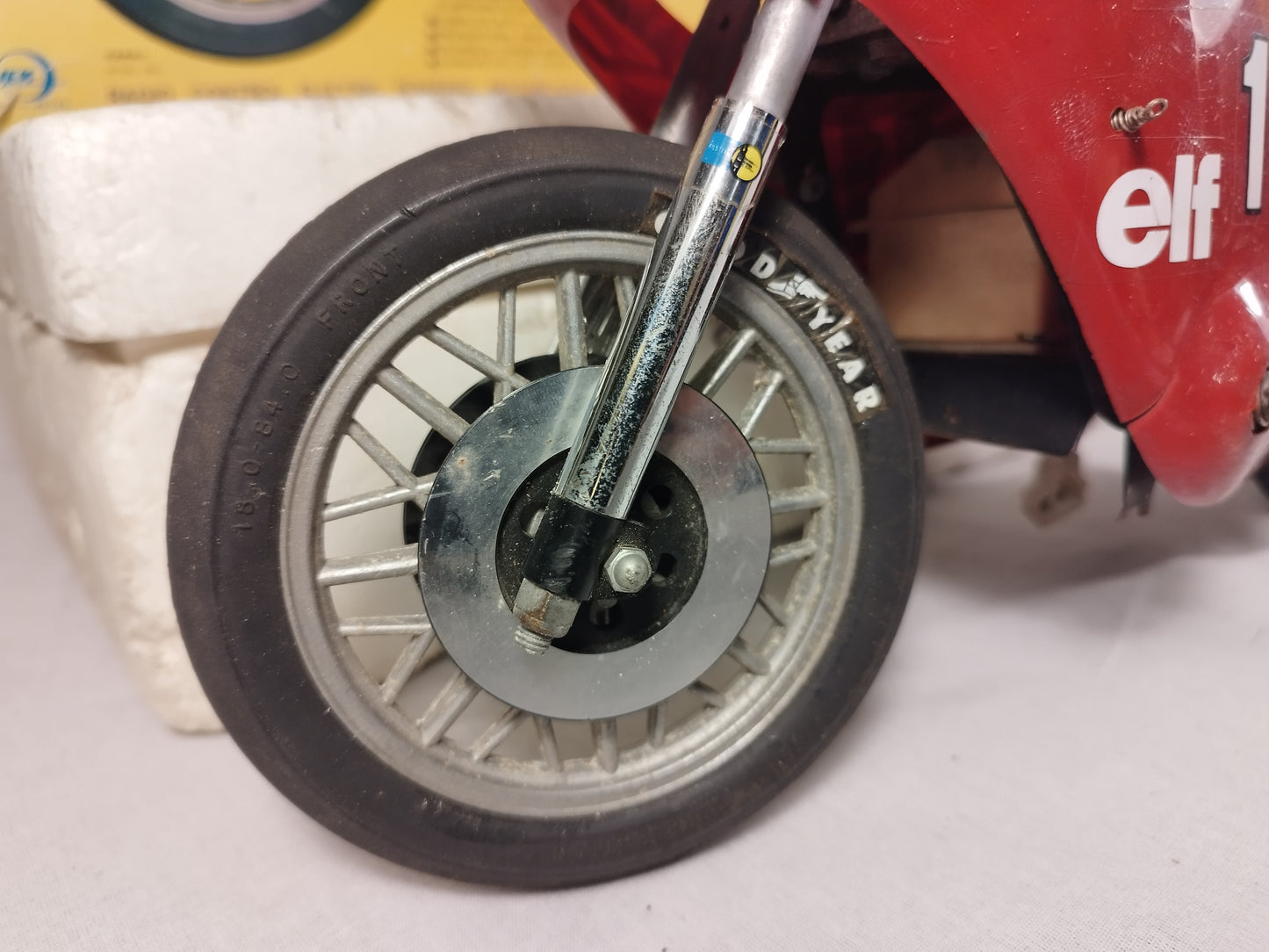 Graupner Kyosho Eleck Rider RC Motorbike 1970's Rare!