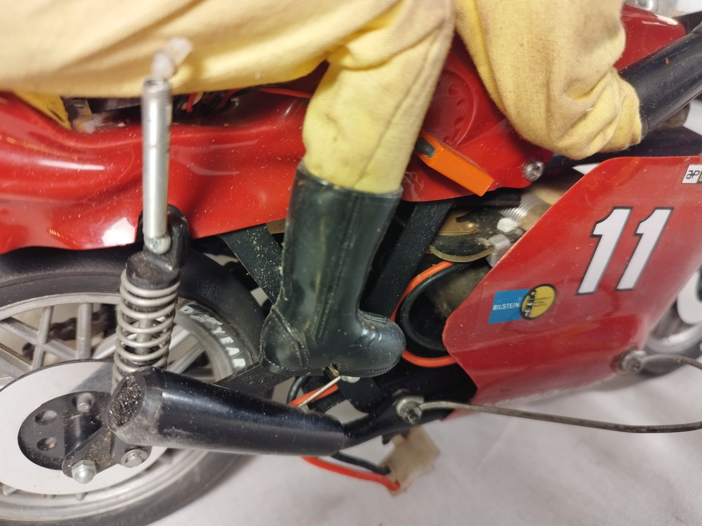 Graupner Kyosho Eleck Rider RC Motorbike 1970's Rare!