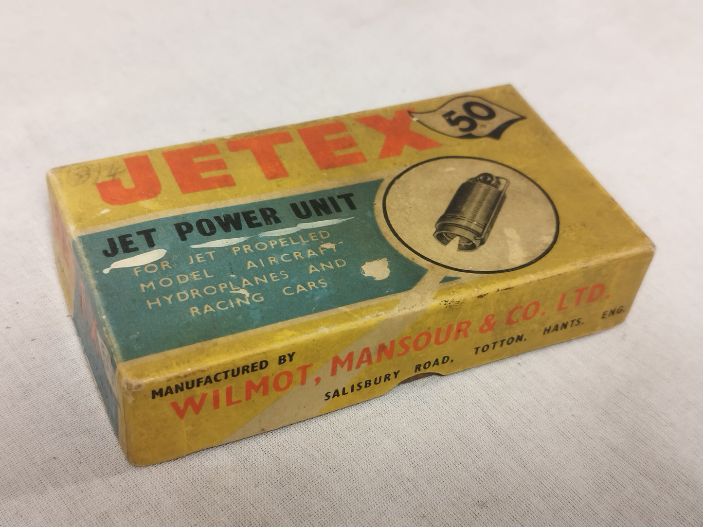 Jetex 50 Rocket Motor Starter Set with Fuel - Ribbed Version