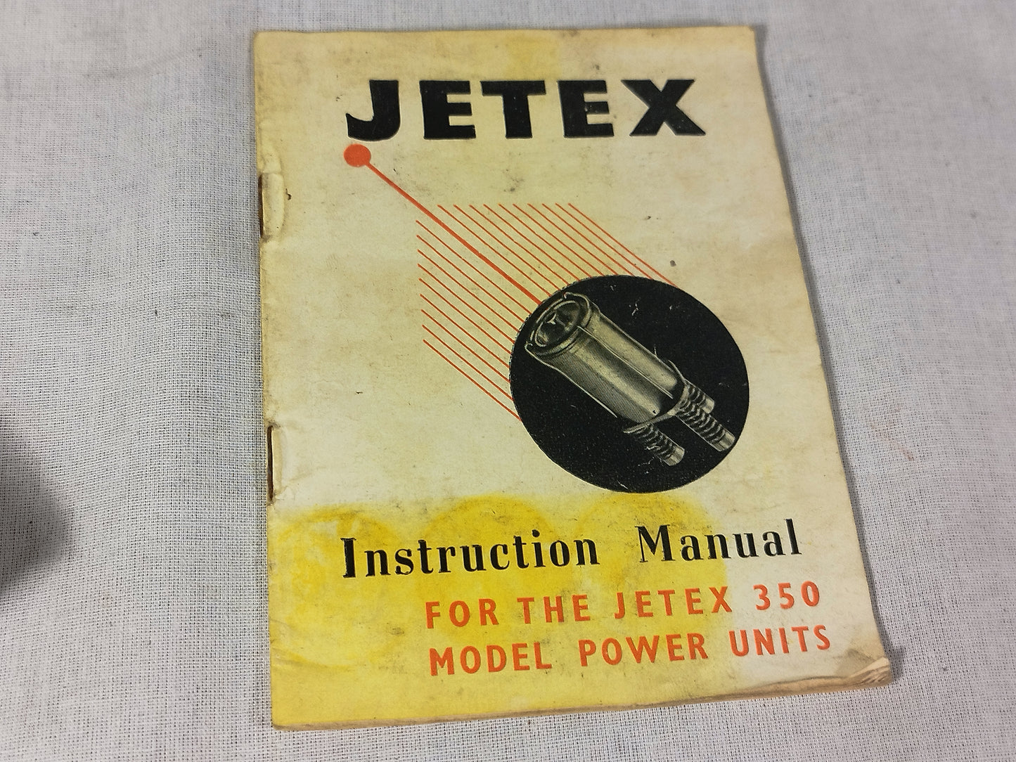 Jetex 350 Solid Rocket Motor with Accessories