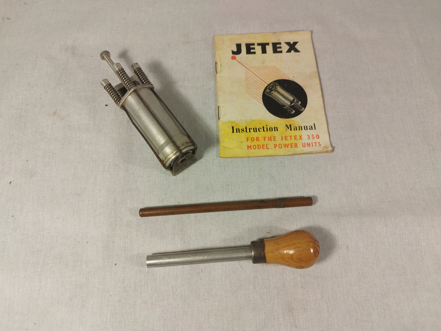 Jetex 350 Solid Rocket Motor with Accessories