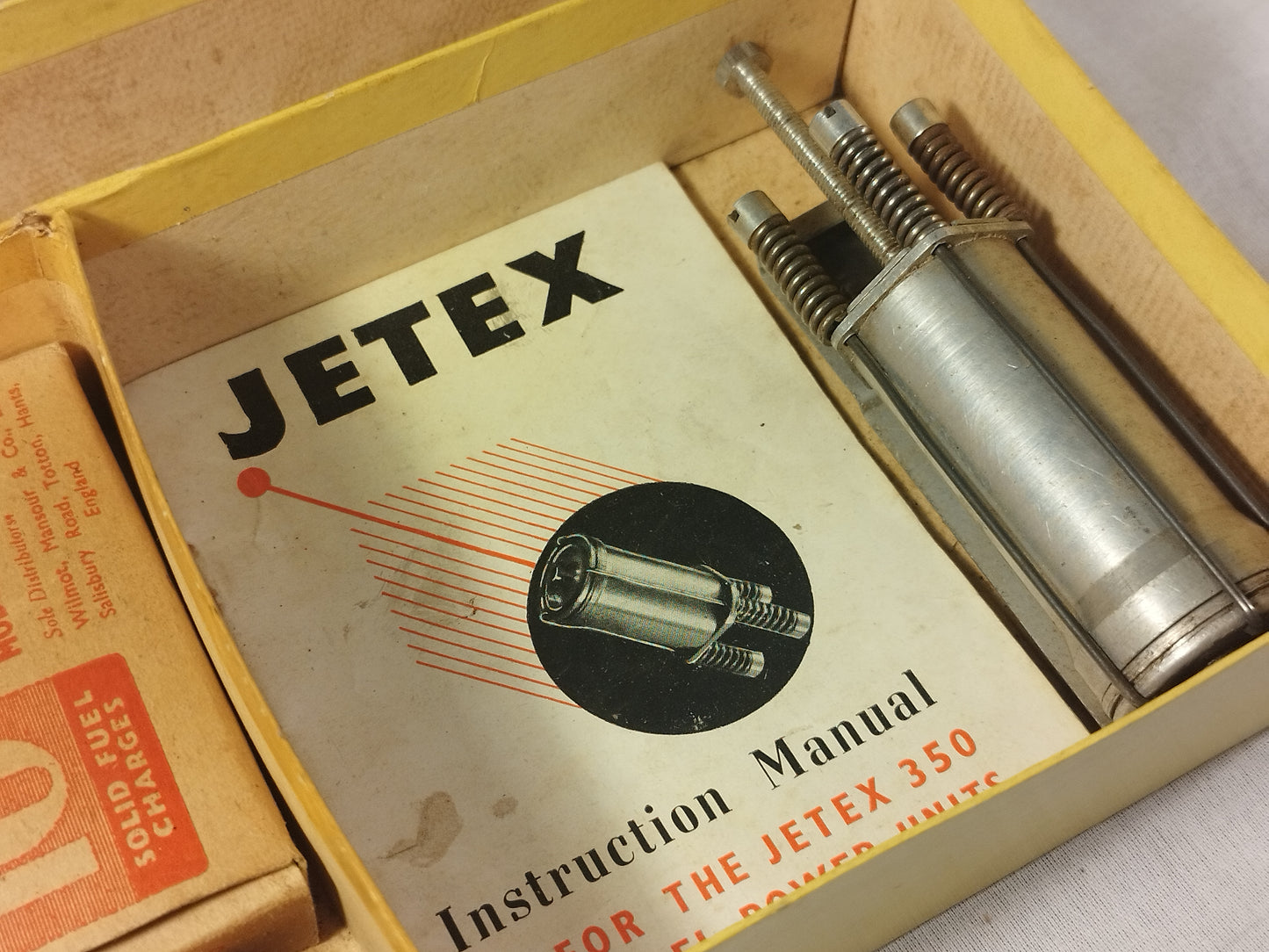 Jetex 350 Solid Rocket Motor - Boxed