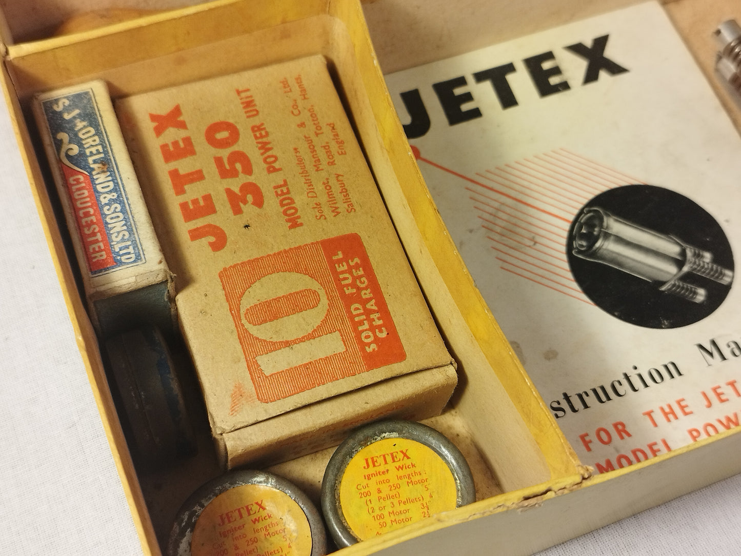 Jetex 350 Solid Rocket Motor - Boxed