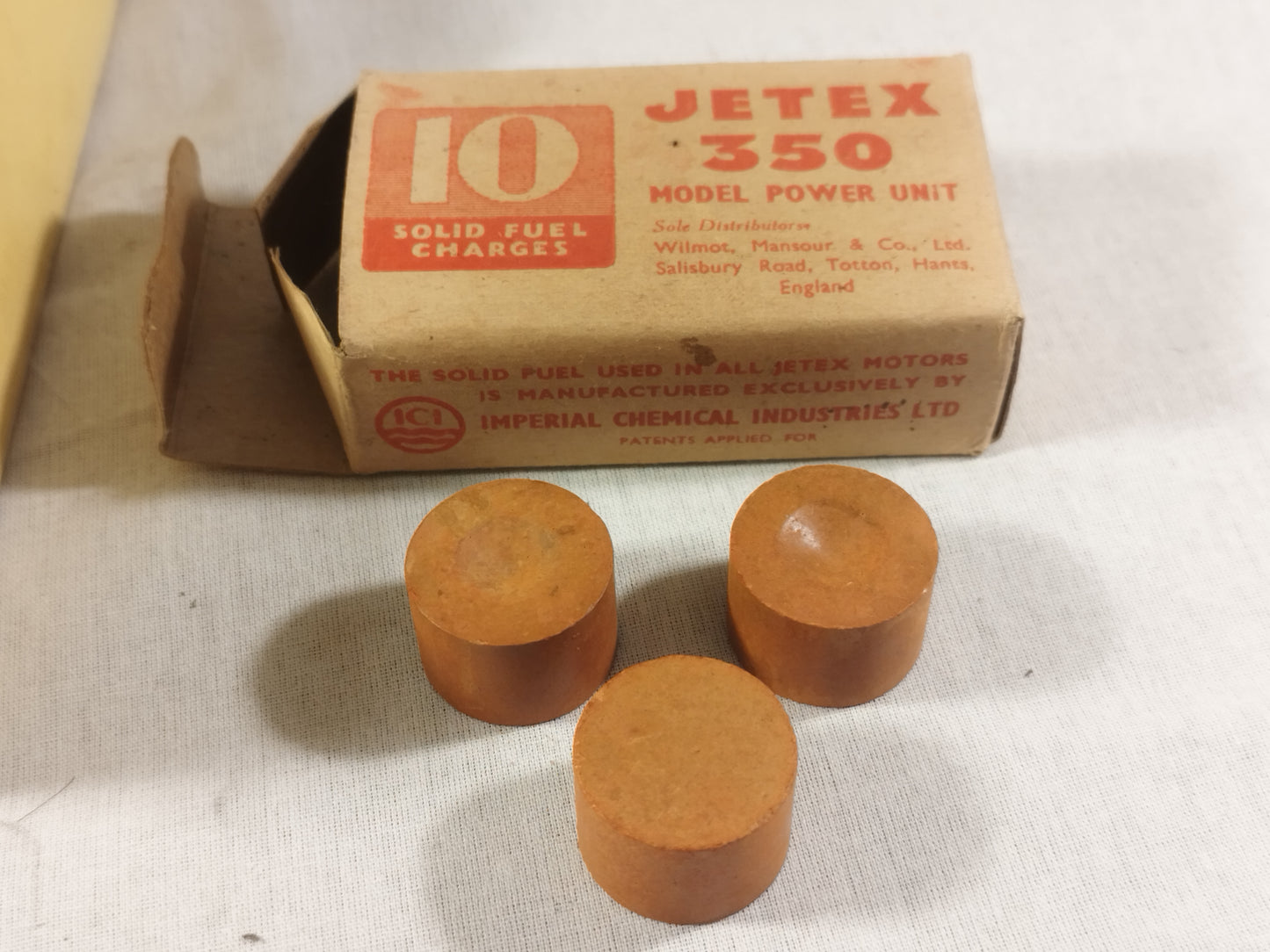 Jetex 350 Solid Rocket Motor - Boxed