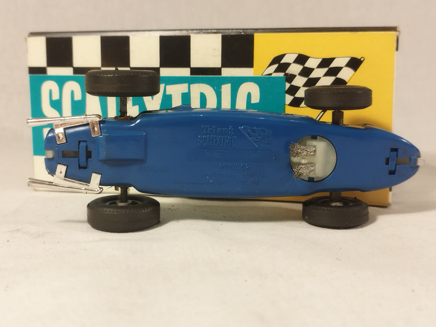 Scalextric C62 Shark Nose Ferrari F1 Car - Repro Box