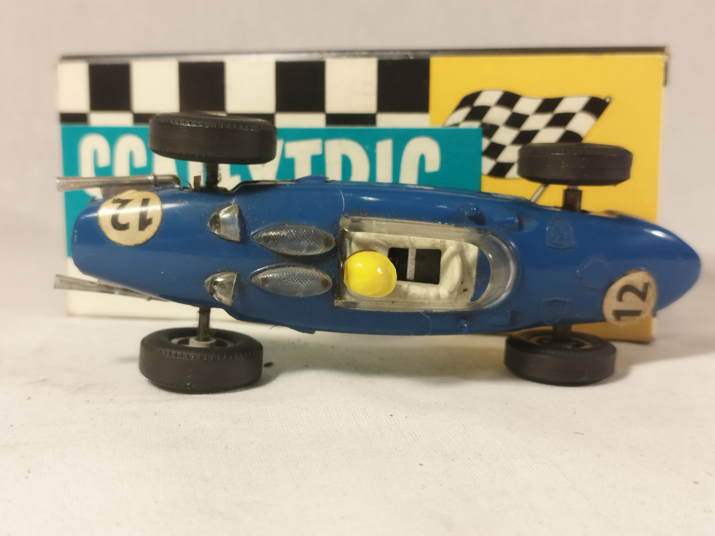 Scalextric C62 Shark Nose Ferrari F1 Car - Repro Box