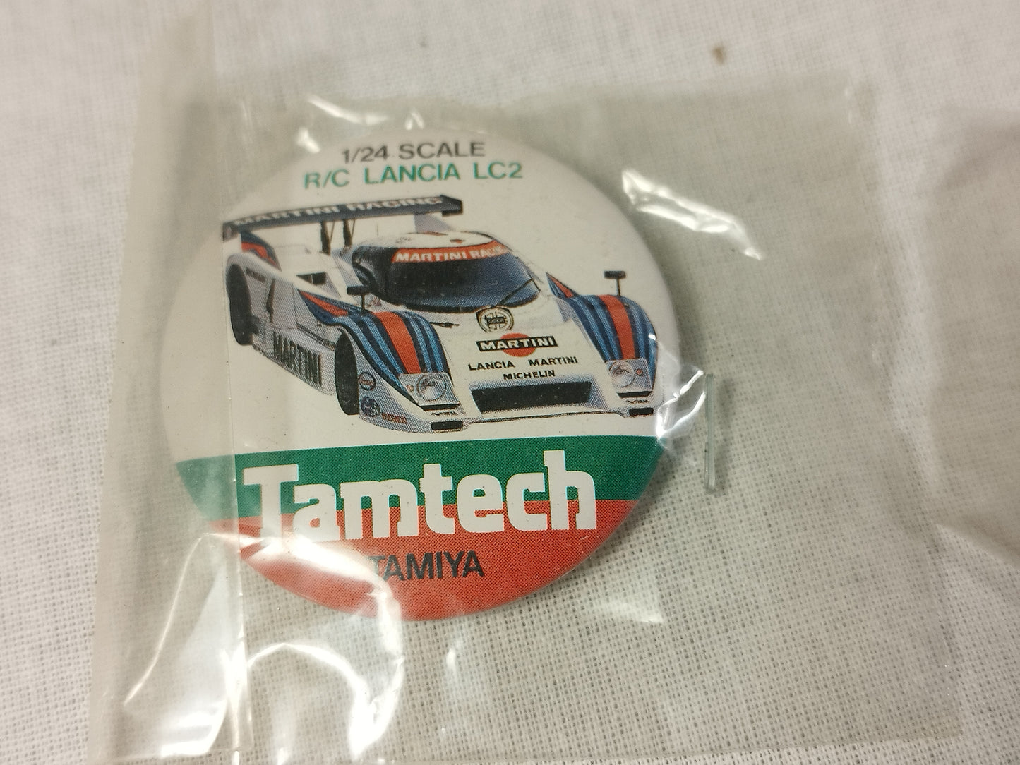Tamiya Tamtech 1/24 RC Button Badges - Very Rare