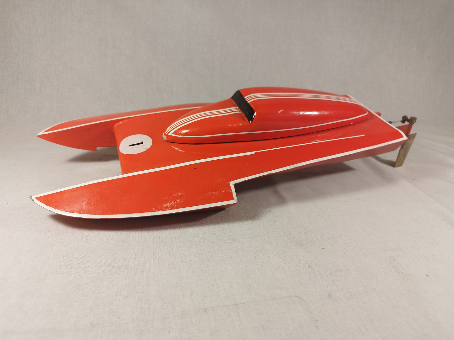 RC Brushless Hydroplane with Motor, ESC and Servo - 19" Long