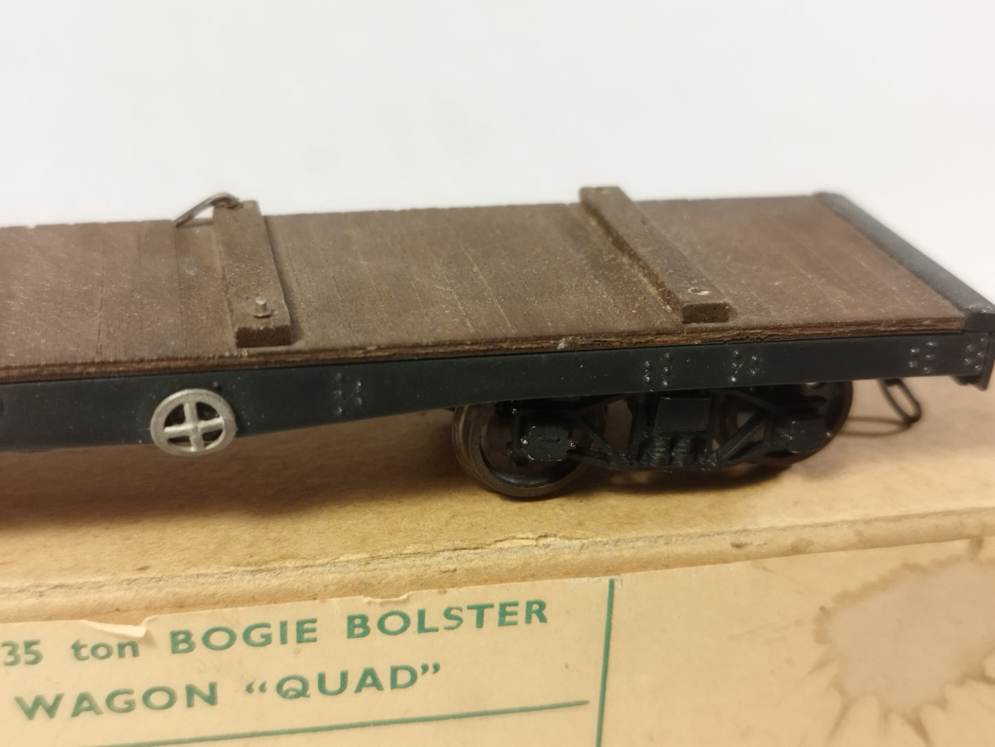 Acro Supplies OO Gauge NE 35T Bogie Bolster Wagon Boxed