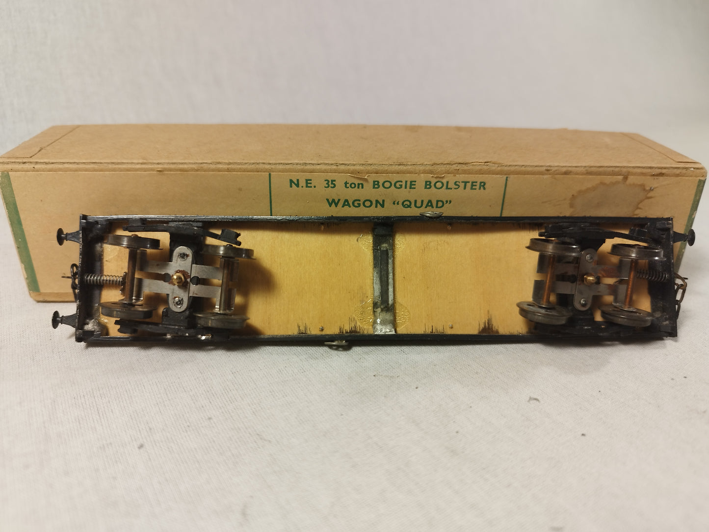 Acro Supplies OO Gauge NE 35T Bogie Bolster Wagon Boxed