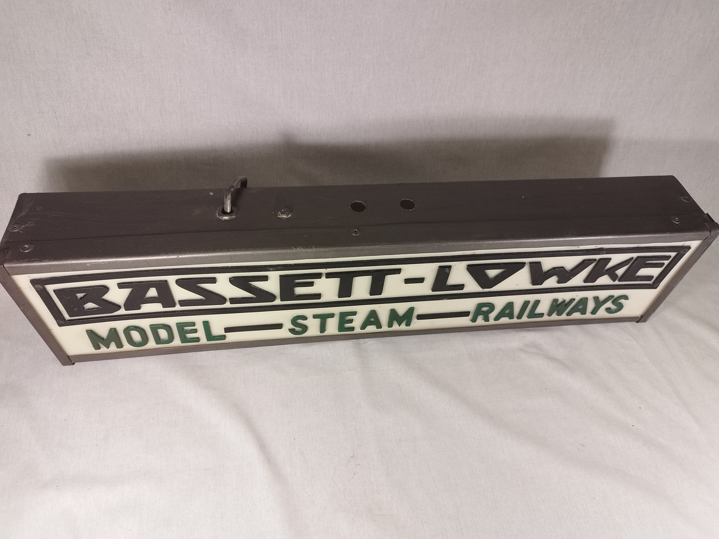 Bassett Lowke Genuine Illuminated Backlit Advertising Dealer Sign - 1950's?