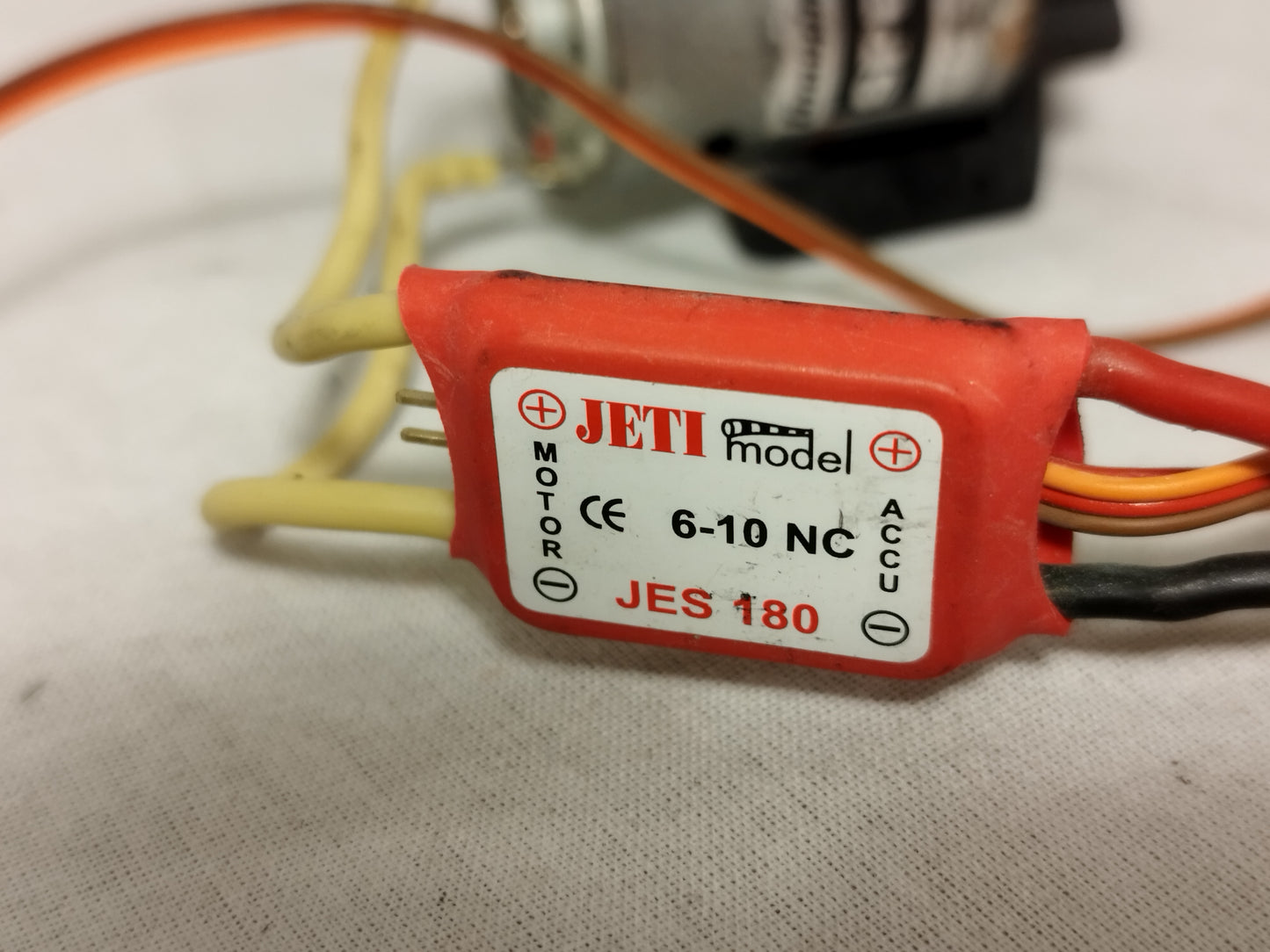 Graupner Speed 400 Motor inc. Jeti JES180 E.S.C for 6-10 NiCad Cells