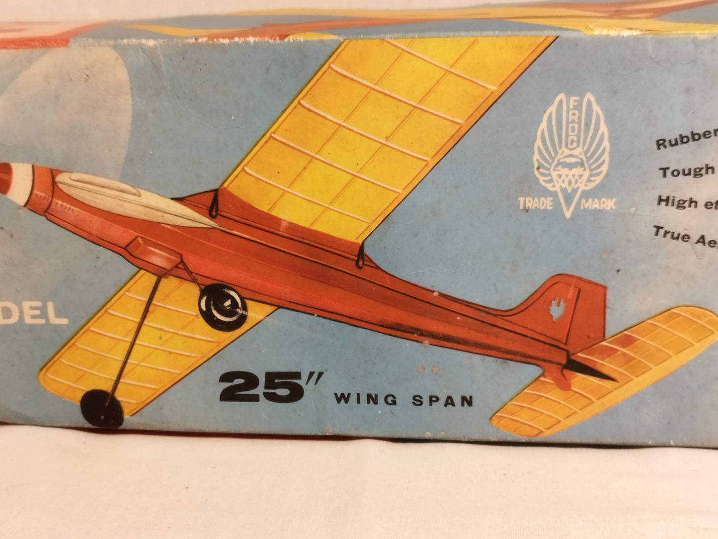 Frog Bantam 25" inch Wingspan Ready to Fly Model Kit - Late 1960's