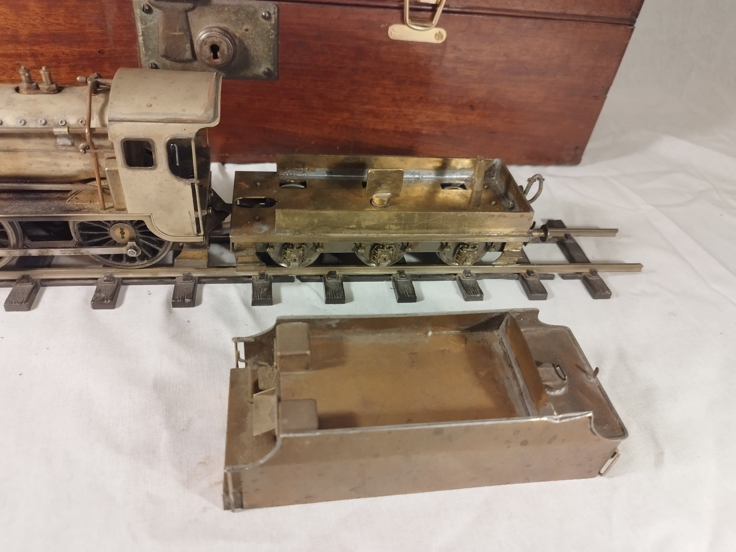 O Gauge Live Steam SR Schools Class Loco - Meths Fired