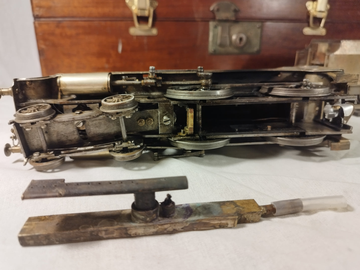 O Gauge Live Steam SR Schools Class Loco - Meths Fired