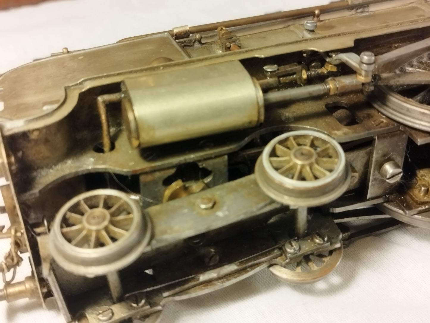 O Gauge Live Steam SR Schools Class Loco - Meths Fired