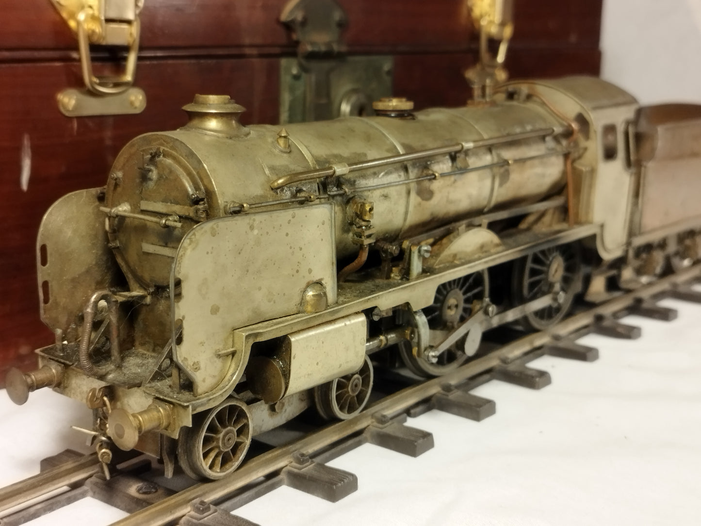 O Gauge Live Steam SR Schools Class Loco - Meths Fired