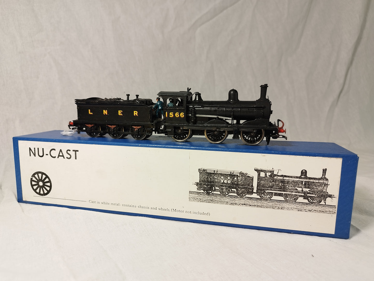Nu-Cast OO Gauge Kit Built LNER J21 Locomotive - Finescale Motor Fitted