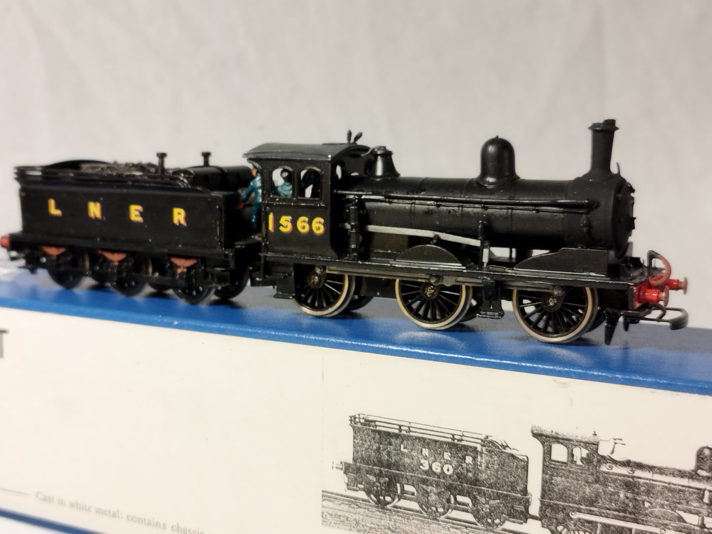 Nu-Cast OO Gauge Kit Built LNER J21 Locomotive - Finescale Motor Fitted