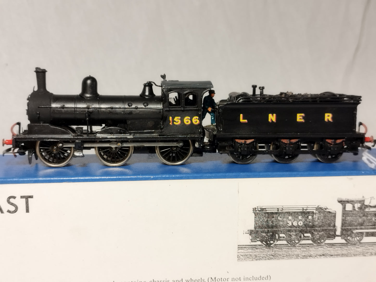 Nu-Cast OO Gauge Kit Built LNER J21 Locomotive - Finescale Motor Fitted