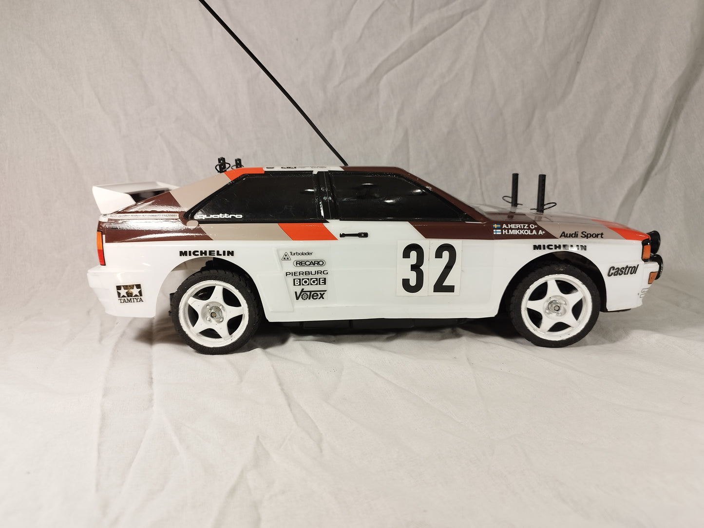 Tamiya 1/10 RC Audi Quattro TT01 4wd Group B Rally Car inc Electronics