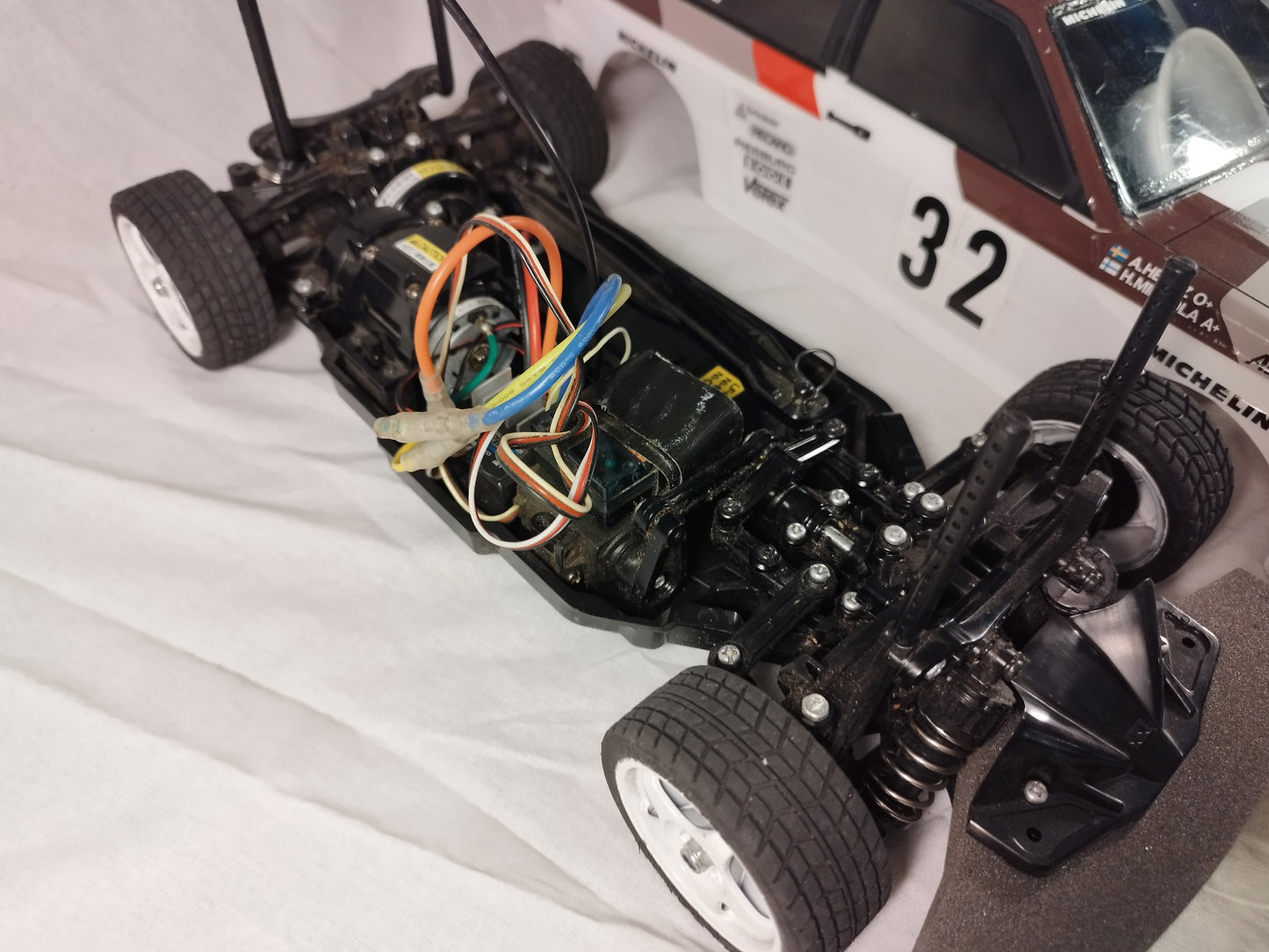 Tamiya 1/10 RC Audi Quattro TT01 4wd Group B Rally Car inc Electronics