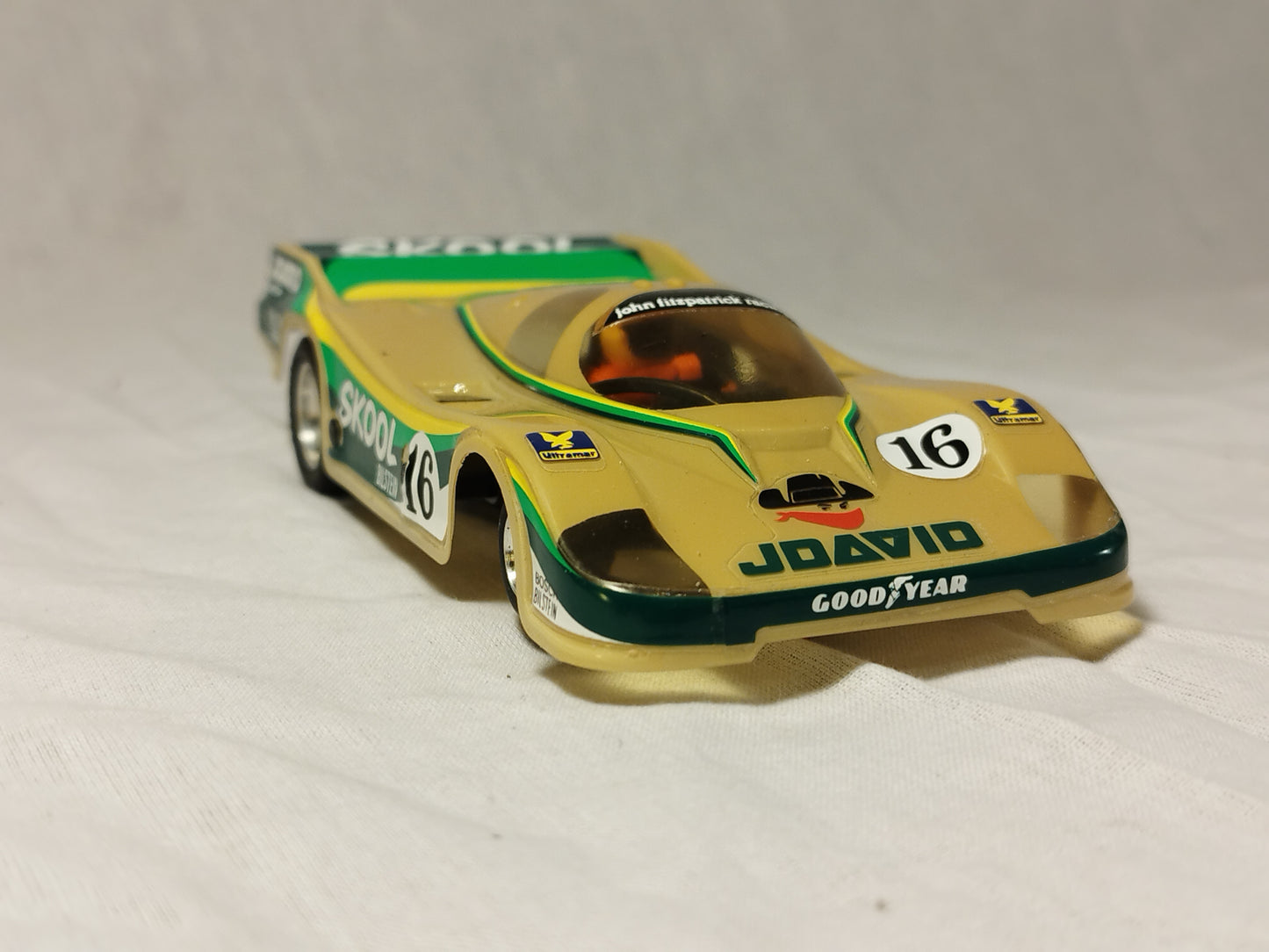 SCX Scalextric Exin SRS Porsche 956/962 GRP C "Skool" Slot Car - Rare!