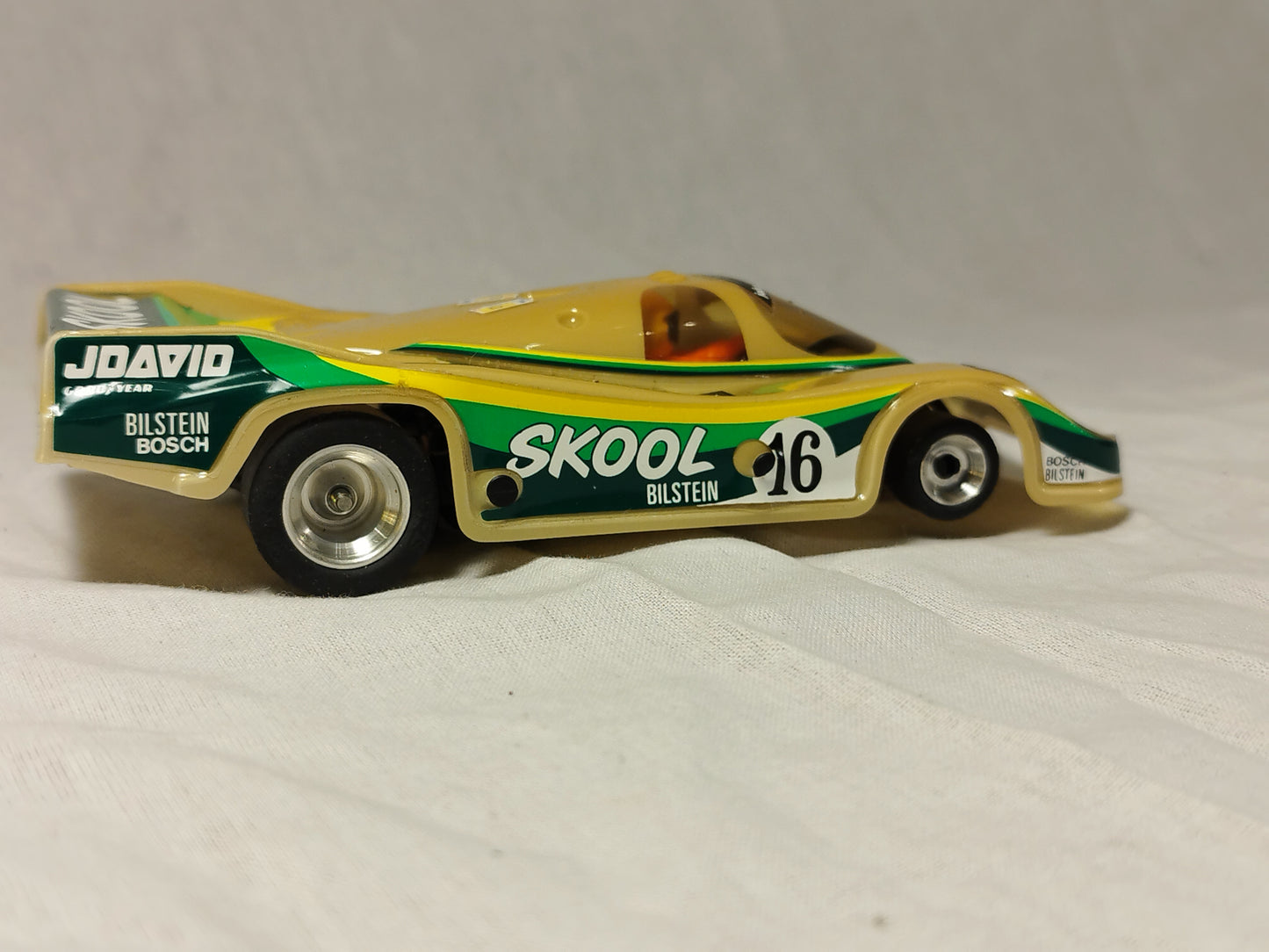 SCX Scalextric Exin SRS Porsche 956/962 GRP C "Skool" Slot Car - Rare!