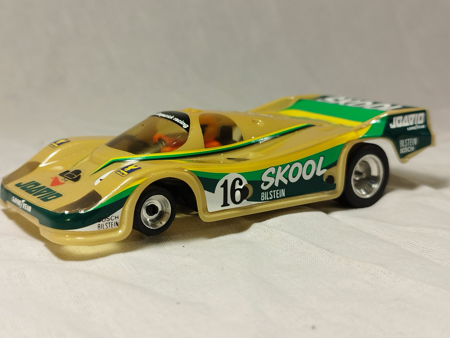 SCX Scalextric Exin SRS Porsche 956/962 GRP C "Skool" Slot Car - Rare!