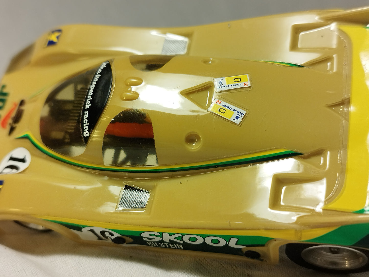 SCX Scalextric Exin SRS Porsche 956/962 GRP C "Skool" Slot Car - Rare!