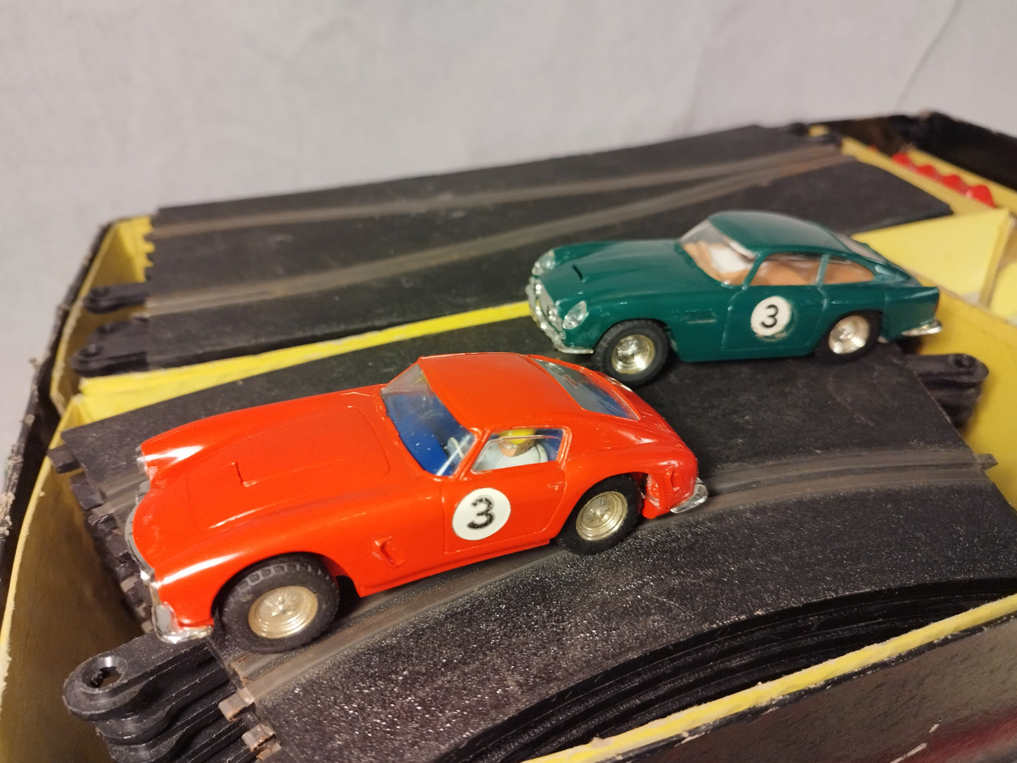 Triang Scalextric Set 55 - Ferrari & Aston Martin - Rare Set