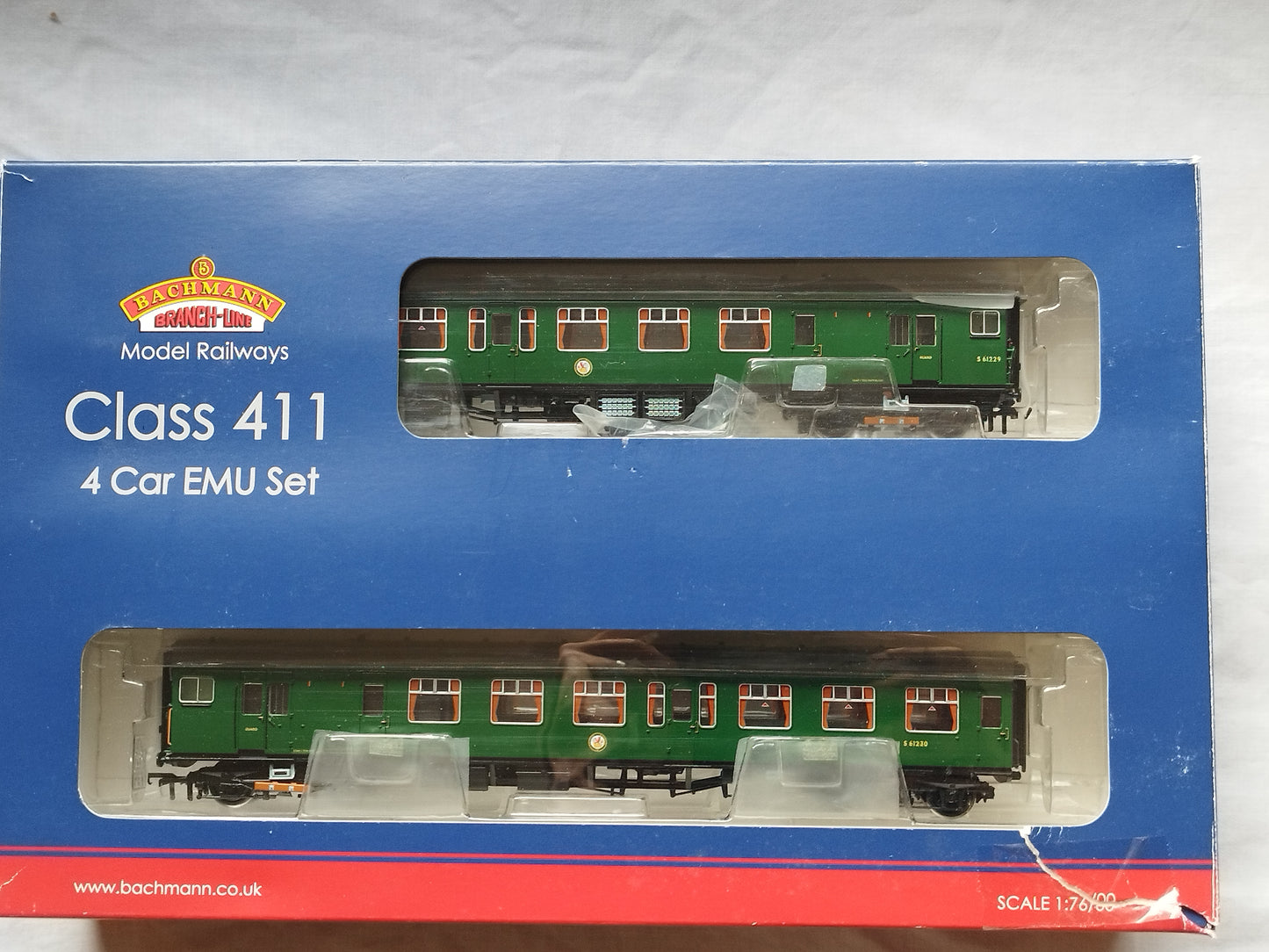 Bachmann 31-425 Class 411 4 Car EMU Set, BR Late SR 7105