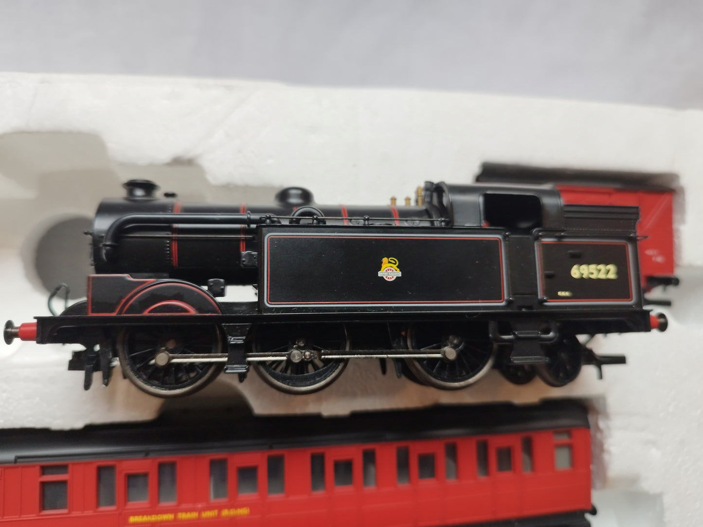 Hornby R1029 "Permanent Way" Train Set BR N2 Tank and Breakdown Crane