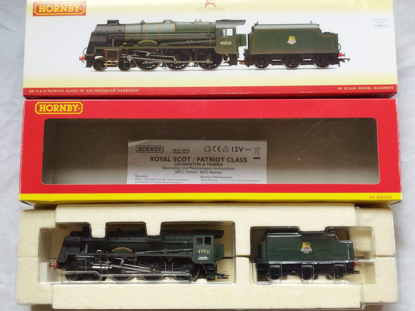 Hornby R2632 Patriot Class 7P "Sir Frederick Harrison" - DCC
