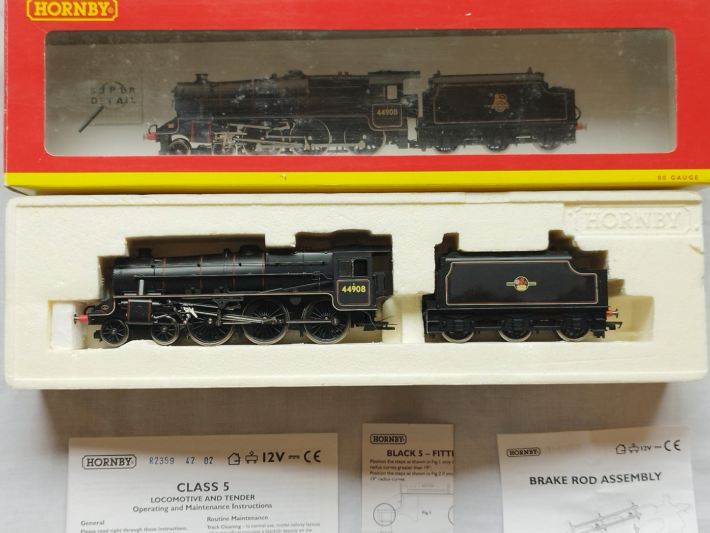 Hornby R2359 Class 5MT Loco "44908" - Super Detail