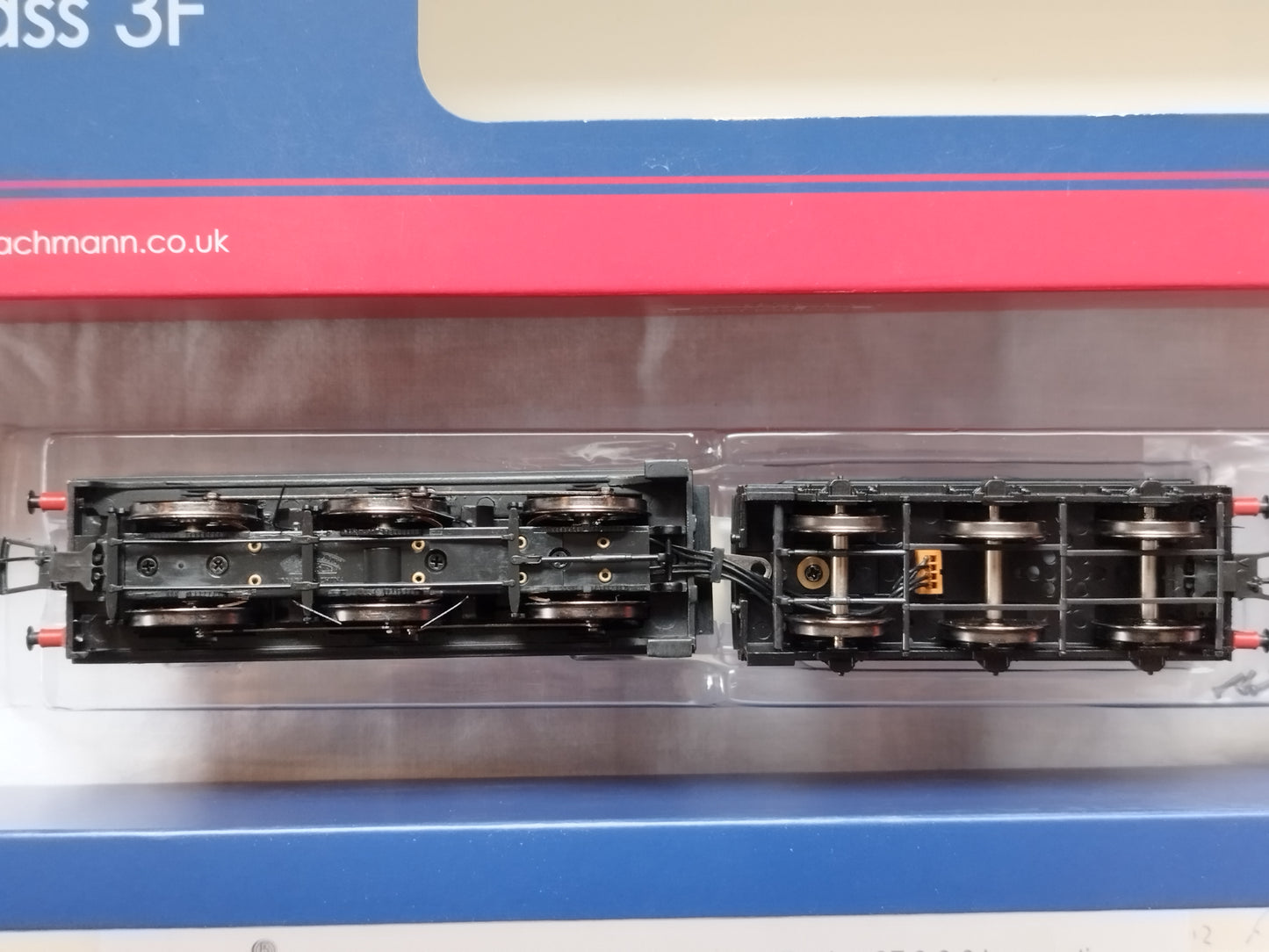 Bachmann 31-626 Class 3F "43762" Black Early Emblem - DCC
