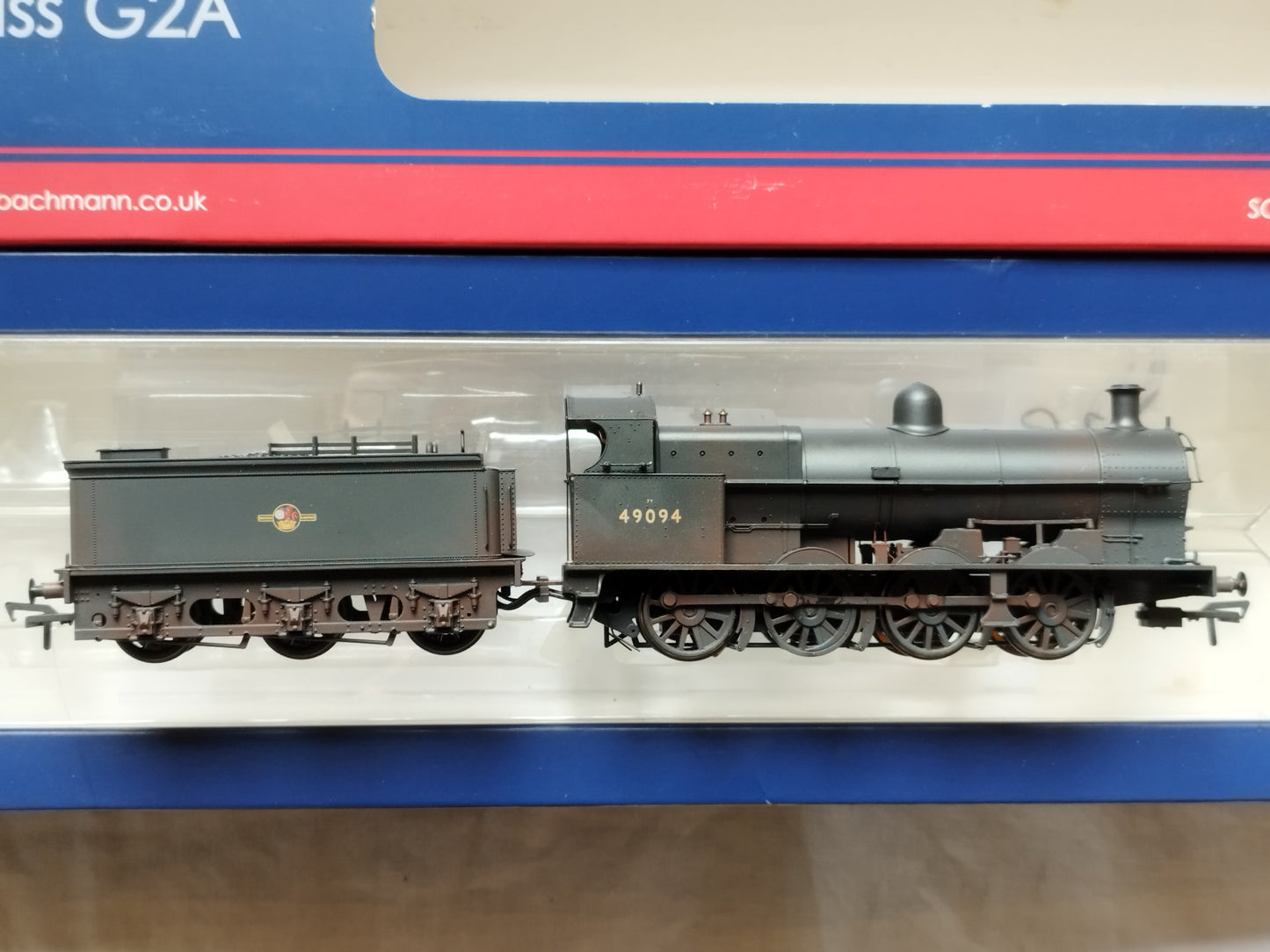 Bachmann 31-479 Class G2A "49094" BR Late Emblem - Weathered DCC