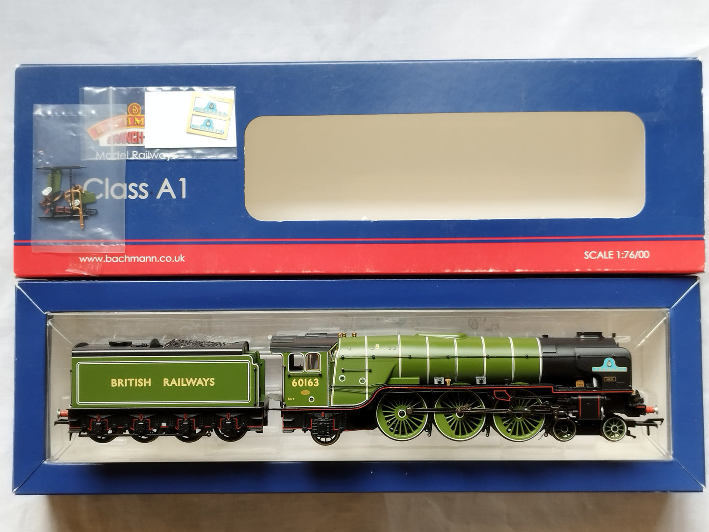 Bachmann 32-550A BR A1 Class "Tornado" 60163 Apple Green