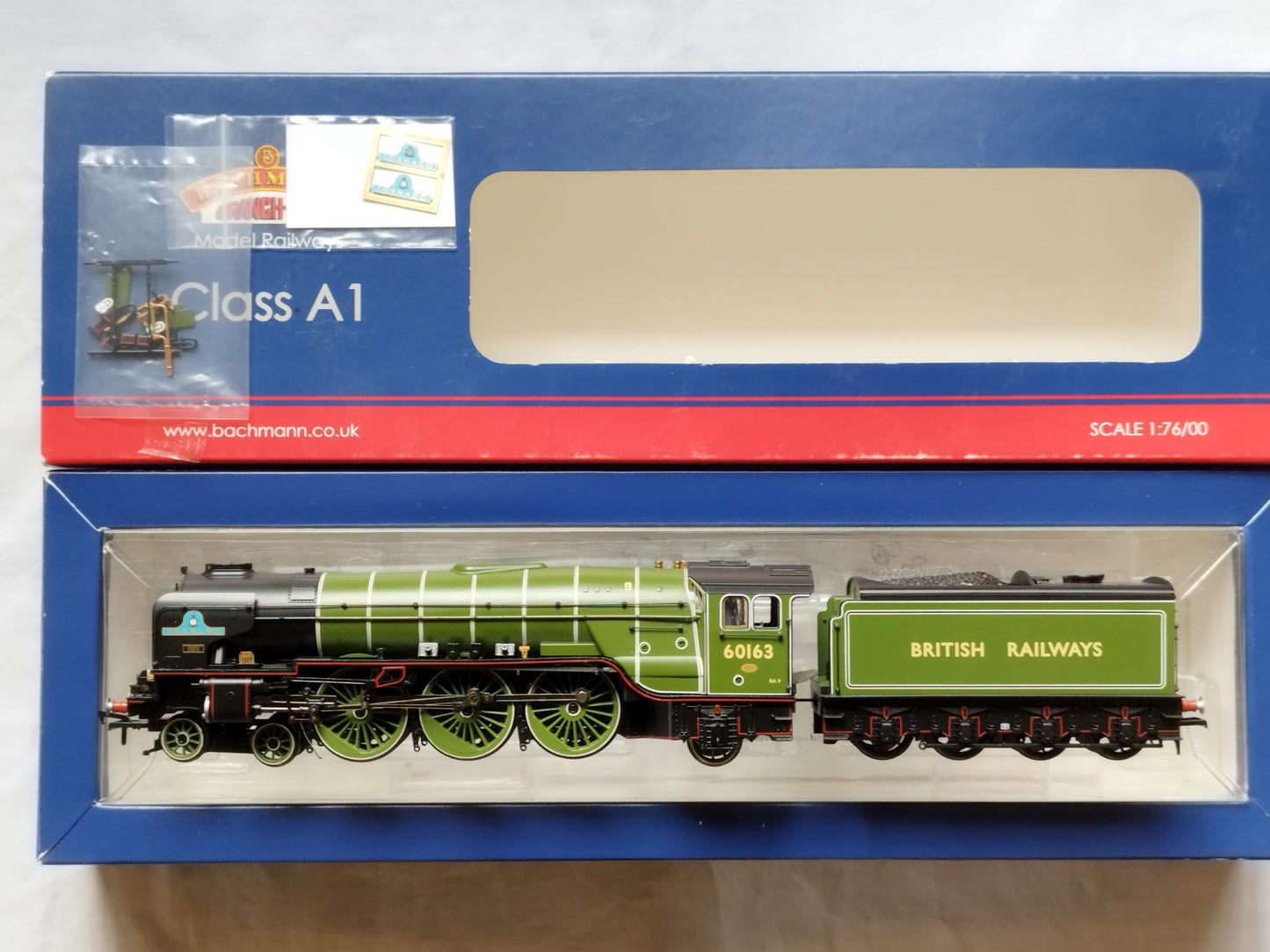 Bachmann 32-550A BR A1 Class "Tornado" 60163 Apple Green
